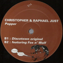 Load image into Gallery viewer, Christopher* & Raphael Just : Popper (12")