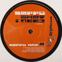 Load image into Gallery viewer, Sappo* : What I Need (Sappo Rmx) / What I Need (Sketch And Code Rmx) (12")