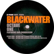 Load image into Gallery viewer, Octave One Featuring Ann Saunderson : Blackwater (12", Promo)