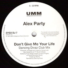 Load image into Gallery viewer, Alex Party : Don't Give Me Your Life (12")