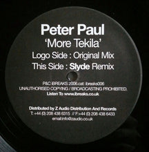 Load image into Gallery viewer, Peter Paul : More Tekila (12")