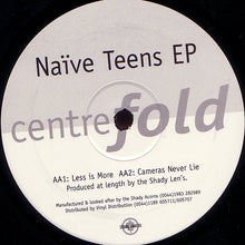 Load image into Gallery viewer, Naïve Teens : Naïve Teens EP (12")