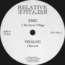 Load image into Gallery viewer, John Swing / EMG / Vinalog : Relative 001.1 (12")