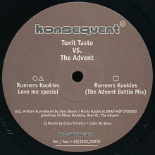 Load image into Gallery viewer, Toxit Taste Vs. The Advent : Runners Kookies (12")