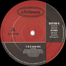 Load image into Gallery viewer, The Chimes : 1-2-3 (Raw Mix) (12", Single)