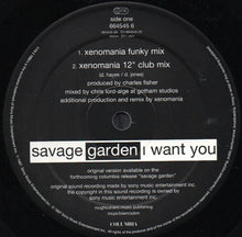 Load image into Gallery viewer, Savage Garden : I Want You (UK Remixes) (12")