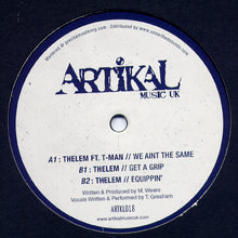 Load image into Gallery viewer, Thelem feat. T-Man (5) : We Ain't The Same (2x12", EP)