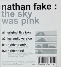 Load image into Gallery viewer, Nathan Fake : The Sky Was Pink (12", Gen)