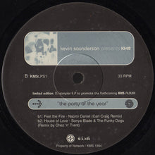 Load image into Gallery viewer, Kevin Saunderson : KMS "The Party Of The Year" (12", EP, Ltd, Smplr)