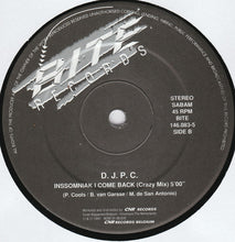Load image into Gallery viewer, D.J.P.C.* : Inssomniak (I Come Back) (12")