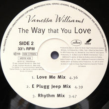 Load image into Gallery viewer, Vanessa Williams : The Way That You Love (12")