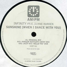 Load image into Gallery viewer, Infinity Feat. Duane Harden : Sunshine (When I Dance With You) (12", Promo)