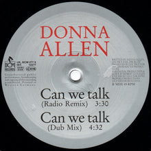 Load image into Gallery viewer, Donna Allen : Can We Talk (12", Single)