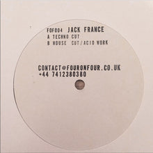 Load image into Gallery viewer, Jack France : FOF 2206 (12", EP, Ltd, Promo, W/Lbl)