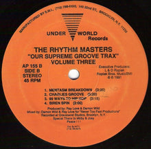 Load image into Gallery viewer, The Rhythm Masters : Our Supreme Groove Trax Volume Three (12")