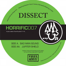 Load image into Gallery viewer, Dissect (2) : Bad Man Sound / Jupiter Shield (12", Ltd)