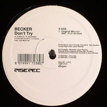 Load image into Gallery viewer, Becker (3) : Don't Try (12")