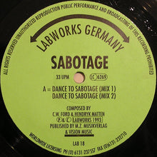 Load image into Gallery viewer, Sabotage : Dance To Sabotage (12")