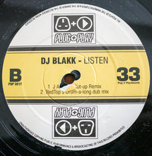 Load image into Gallery viewer, DJ Blakk : Listen (12")
