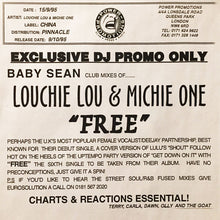 Load image into Gallery viewer, Louchie Lou & Michie One : Free (12", Promo)