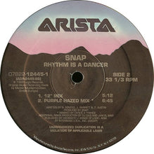 Load image into Gallery viewer, Snap! : Rhythm Is A Dancer (12")