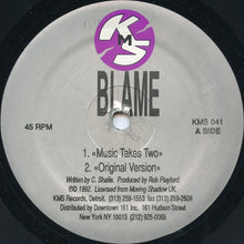 Load image into Gallery viewer, Blame : Music Takes Two (12")