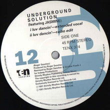 Load image into Gallery viewer, Underground Solution : Luv Dancin' (12")