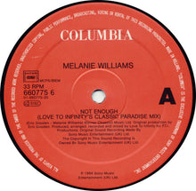 Load image into Gallery viewer, Melanie Williams : Not Enough? (12", Single)