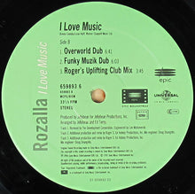 Load image into Gallery viewer, Rozalla : I Love Music (12")