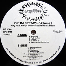 Load image into Gallery viewer, Drum Breaks : Volume I (12")