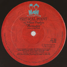 Load image into Gallery viewer, Critical Point Feat. Vikter Duplaix : Messages (12")