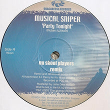 Load image into Gallery viewer, Musical Sniper : Party Tonight / Peace In The Dance (12")