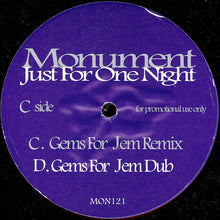Load image into Gallery viewer, Monument (2) : Just For One Night (2x12", Promo)