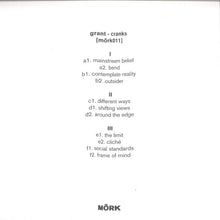 Load image into Gallery viewer, Grant (24) : Cranks (3x12", Album)