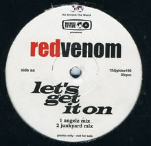 Load image into Gallery viewer, Big Boss Stylus Presents Red Venom : Let's Get It On (12", Promo)