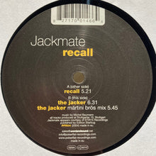 Load image into Gallery viewer, Jackmate : Recall (12", RE)