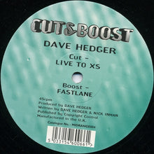 Load image into Gallery viewer, David Hedger : Live To XS / Fastline (12")