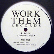 Load image into Gallery viewer, P.Leone : A Memorable Drive (12", EP)