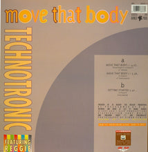 Load image into Gallery viewer, Technotronic Featuring Reggie : Move That Body (12", Maxi)