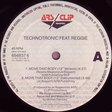 Load image into Gallery viewer, Technotronic Featuring Reggie : Move That Body (12", Maxi)