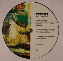 Load image into Gallery viewer, Green Velvet : Bigger Than Prince - Remixes (12")