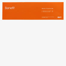 Load image into Gallery viewer, Benefit (3) : What's It Gonna Be (12", Promo)
