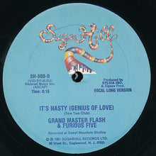 Load image into Gallery viewer, Grandmaster Flash & The Furious Five : It's Nasty (Genius Of Love) (12", Blu)