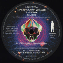 Load image into Gallery viewer, Louie Vega Starring Caron Wheeler : A New Day (Remixes) (2x12")