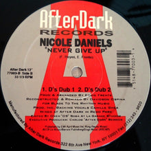 Load image into Gallery viewer, Nicole Daniels : Never Give Up (12")