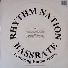 Load image into Gallery viewer, Bassrate Featuring Emma James : Rhythm Nation (12")