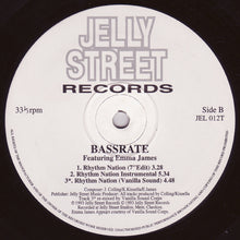 Load image into Gallery viewer, Bassrate Featuring Emma James : Rhythm Nation (12")