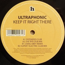 Load image into Gallery viewer, Ultraphonic : Keep It Right There (12")