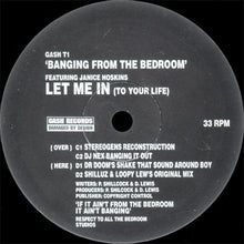 Load image into Gallery viewer, Banging From The Bedroom Featuring Janice Hoskins : Let Me In (To Your Life) (2x12")