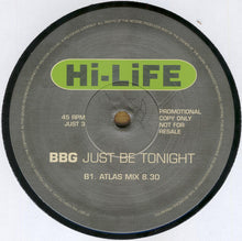 Load image into Gallery viewer, BBG : Just Be Tonight (10", Promo)